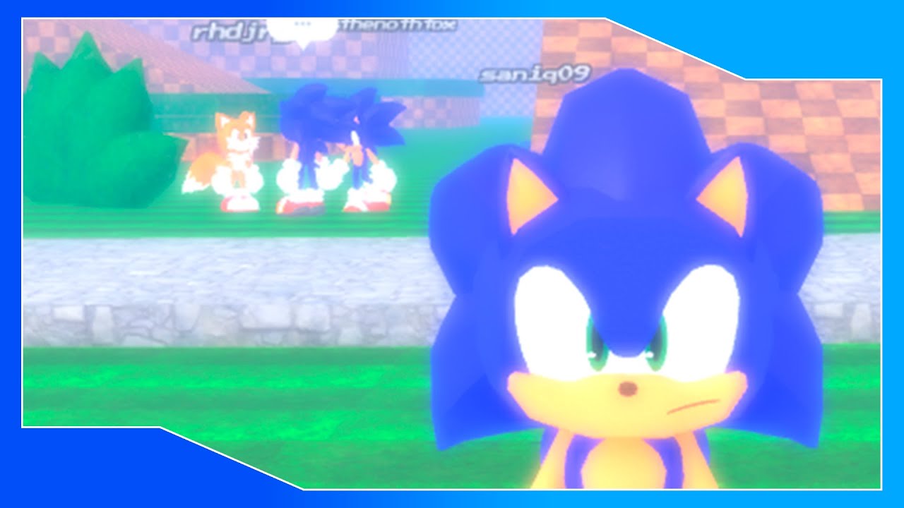 SONIC RP ROBLOX VIENDO ROLEPLAYS LOCOS
