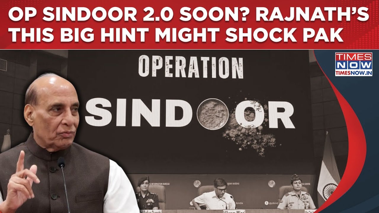 Op Sindoor 2.0 Soon? Rajnath’s Big Hint WIth A Smile As He Shares Untold Story, Says ‘If Pakistan...