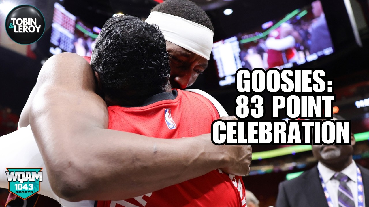 Bam Adebayo Celebration Of 83 Points Was Goosies On Top Of Goosies
