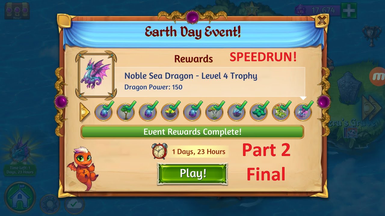 Merge Dragons! Earth Day Event! SPEEDRUN! Part2 - Final