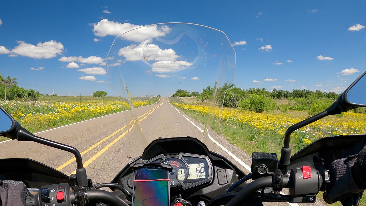 Motorcycle Adventure &ndash; Willow City Loop, Texas