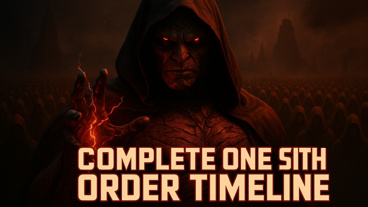 The COMPLETE One Sith Order Timeline To Fall Asleep To