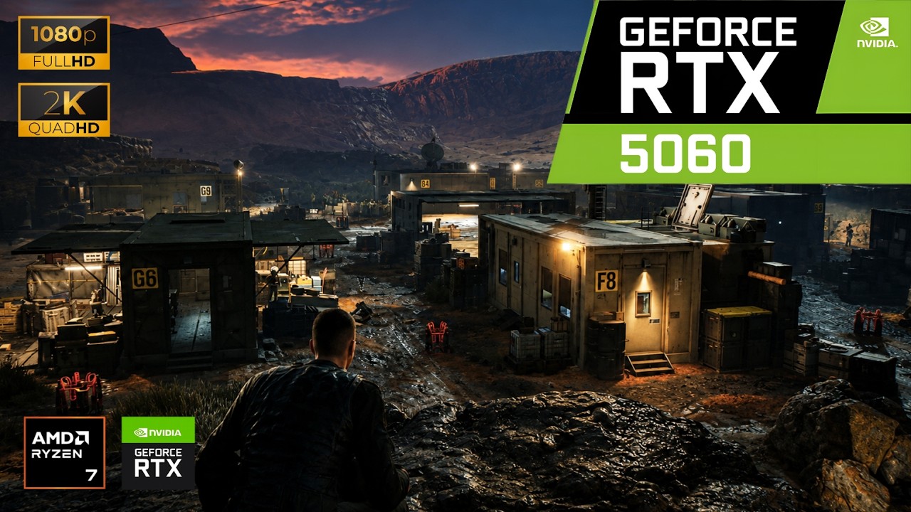 007 First Light: RTX 5060 8GB Laptop + Ryzen 7 260 | Lenovo Legion 5 (2K 60FPS Max Settings / DLSS)