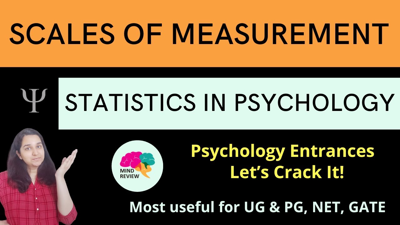 Scales of Measurement | Statistics in Psychology| Psychology Entrances| Mind Review