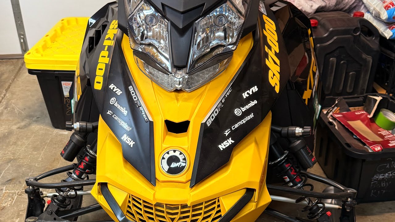 Ski doo ride after Clutch Repair 