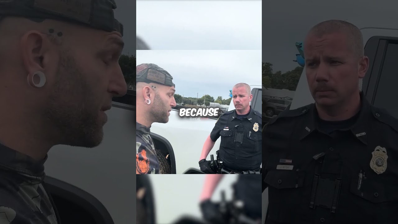 Tyrant Cop Gets Owned By Veteran 😳