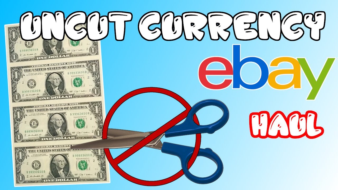 Ebay Currency Haul - Uncut Bills - Silver Certificate - 2 Dollar Bills
