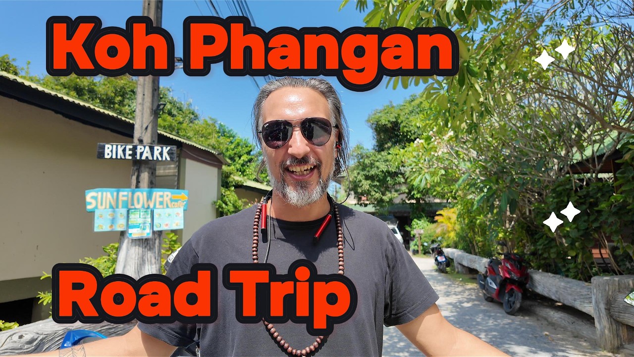 Koh Phangan Road Trip to Tong lai pan beach