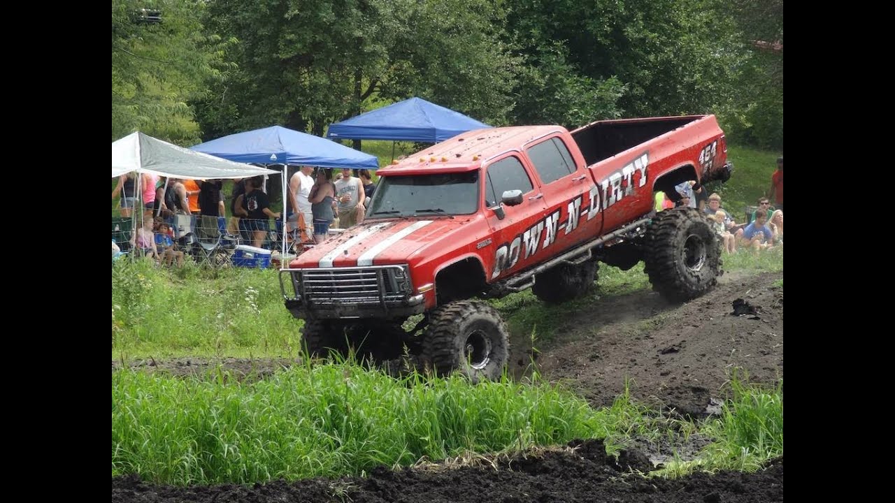 MEGA Truck MUD BOGGING at Perkins Aug 2 2014 / THE MOVIE!