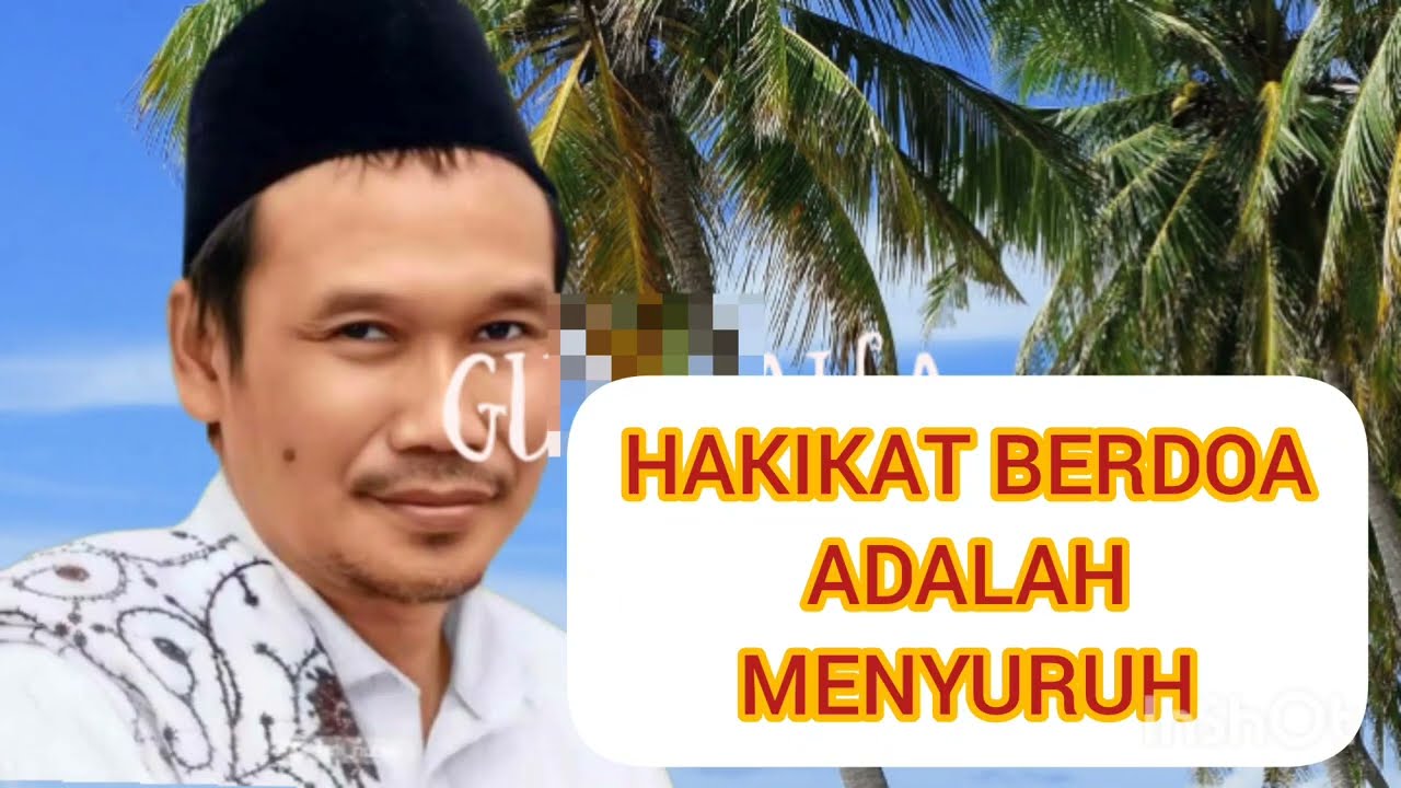 Hakikat Berdoa Adalah Menyuruh