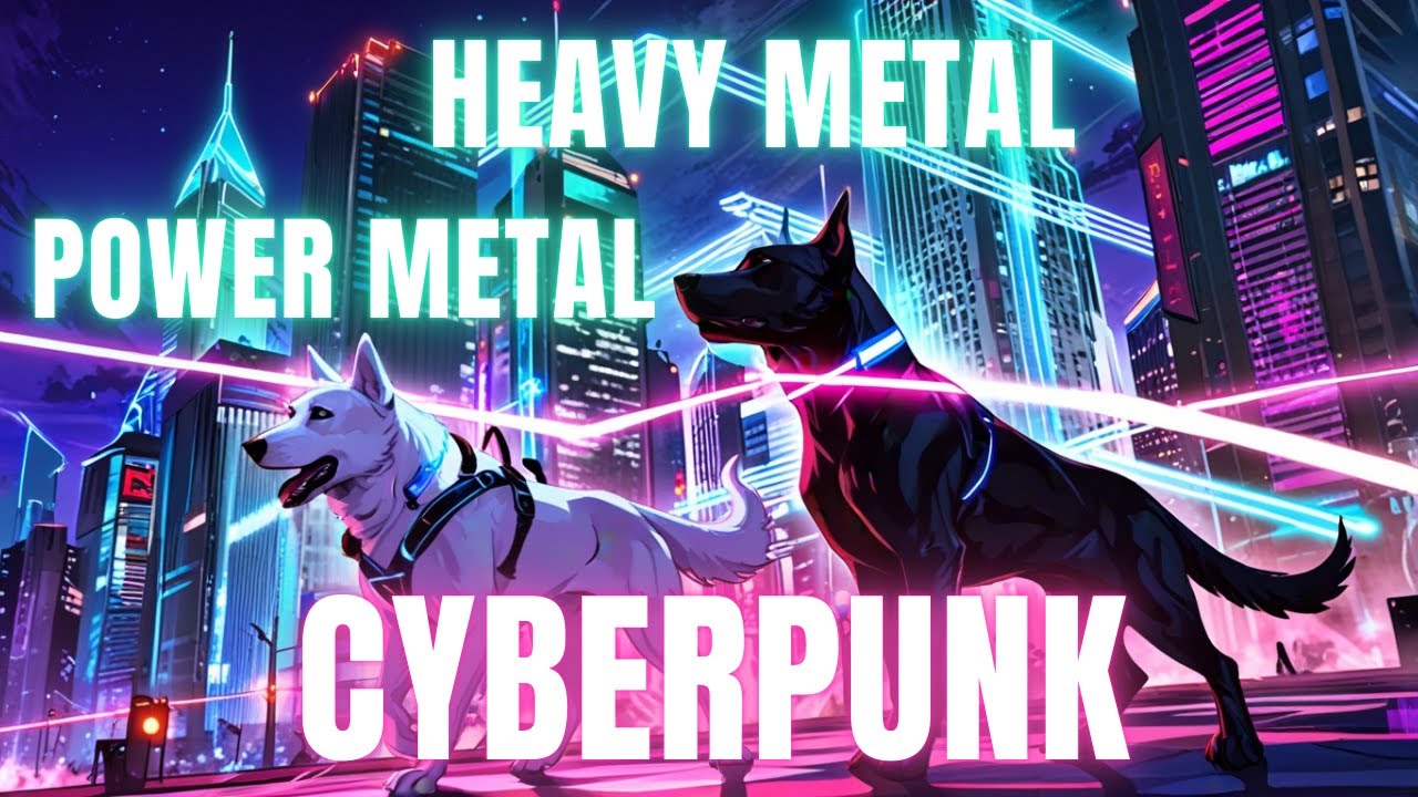 SYNTHMETAL EPIC PLAYLIST || SYNTHWAVE HEAVY METAL || CYBERPUNK SYNTHWAVE || Gaming Music