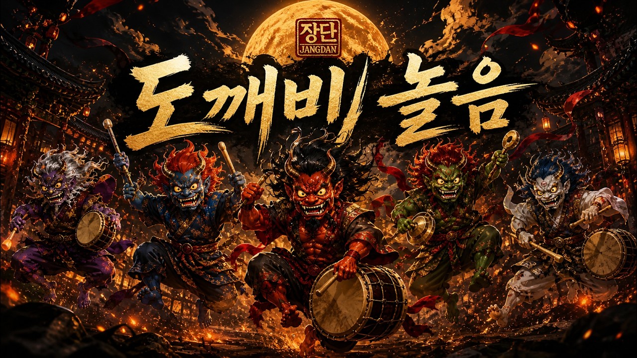 [조선팝]  어깨춤 절로 춰진다~!!! [도깨비놀음] JANGDAN     #조선팝 #퓨전국악 #퓨전힙합  #도깨비놀음 #JANGDAN