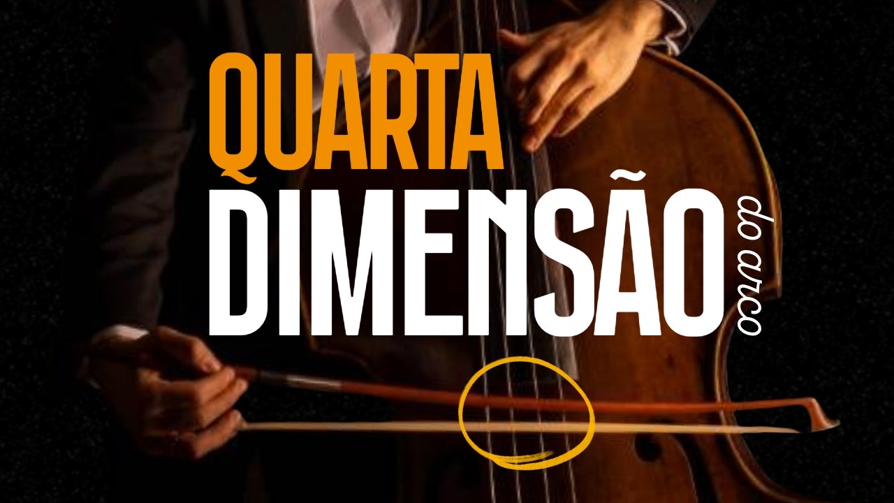 Use a QUARTA DIMENSÃO do arco do contrabaixo acústico como o Xavier Foley!