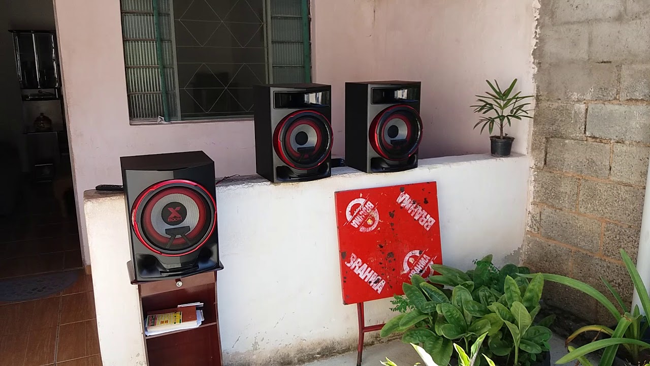 LG XBOOM CJ88 Tocando Pacificadores - T&ocirc; de Boa