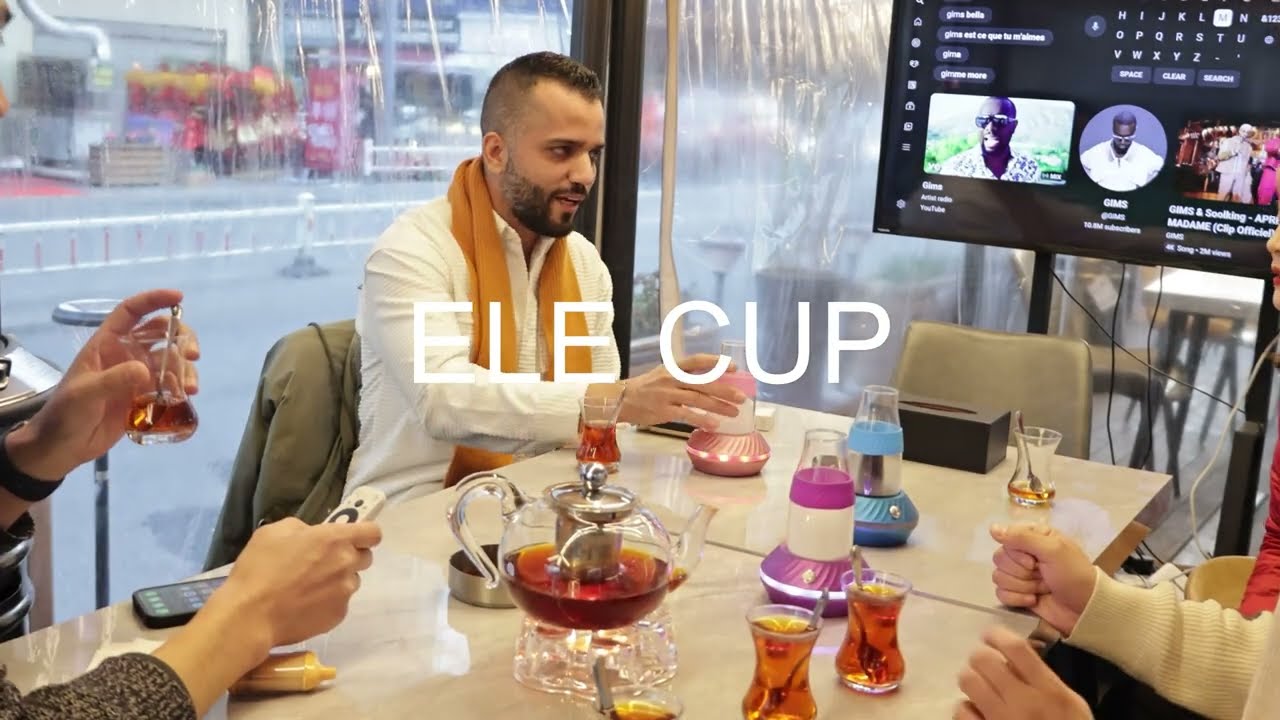 ELE CUP Vaporizer device. smoke drinking