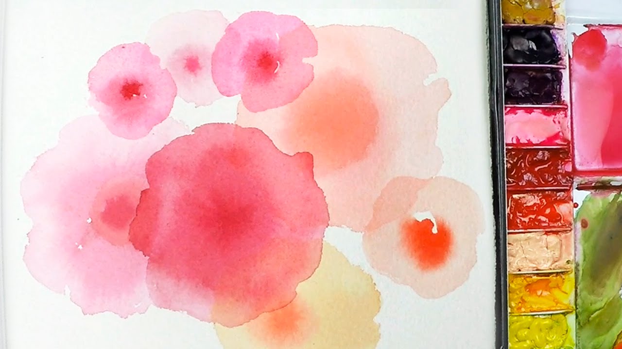 [LVL1] Watercolor Bleeding Technique - Basic