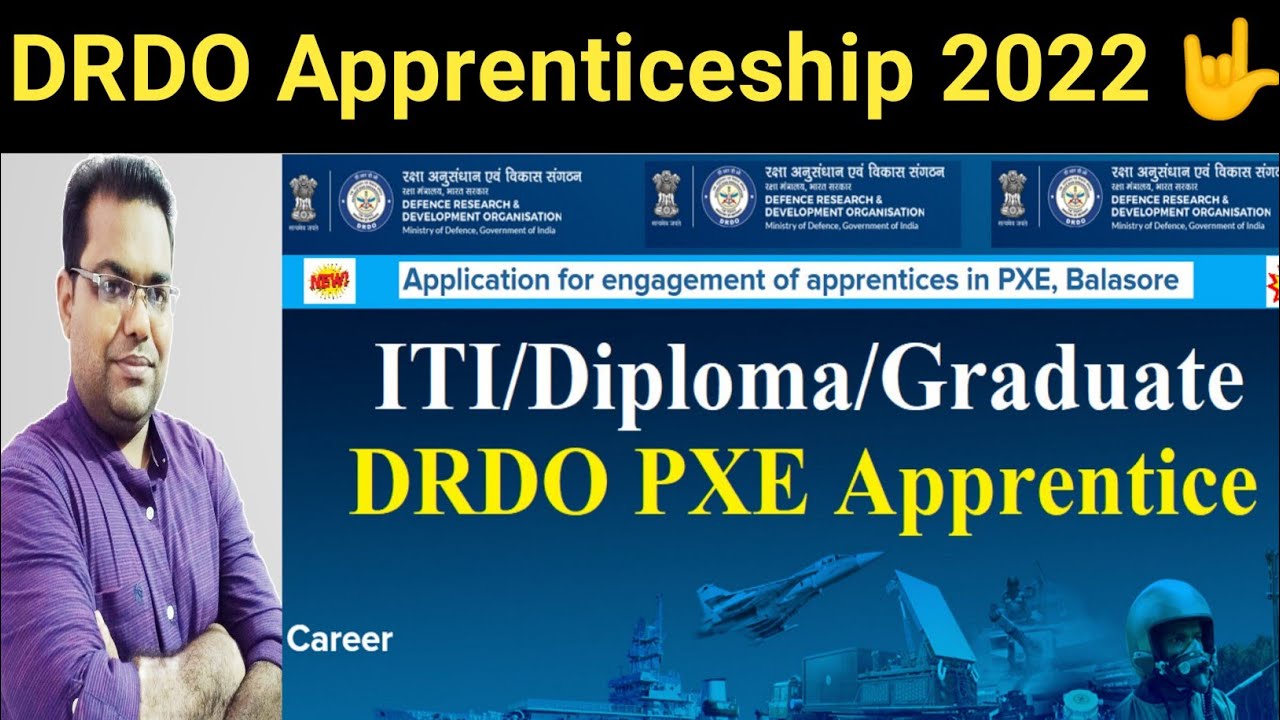DRDO Apprentice Online Form 2022 | Graduate, Diploma, & ITI Pass | DRDO Recruitment 2022 | Online