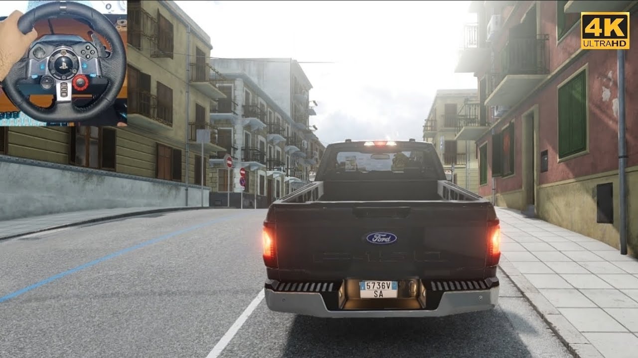 Ford F-150 - Realistic POV Driving & Truck Power in 4K | Logitech G29 | BeamNG.drive