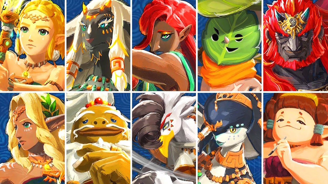 Hyrule Warriors: Age of Imprisonment - All Characters