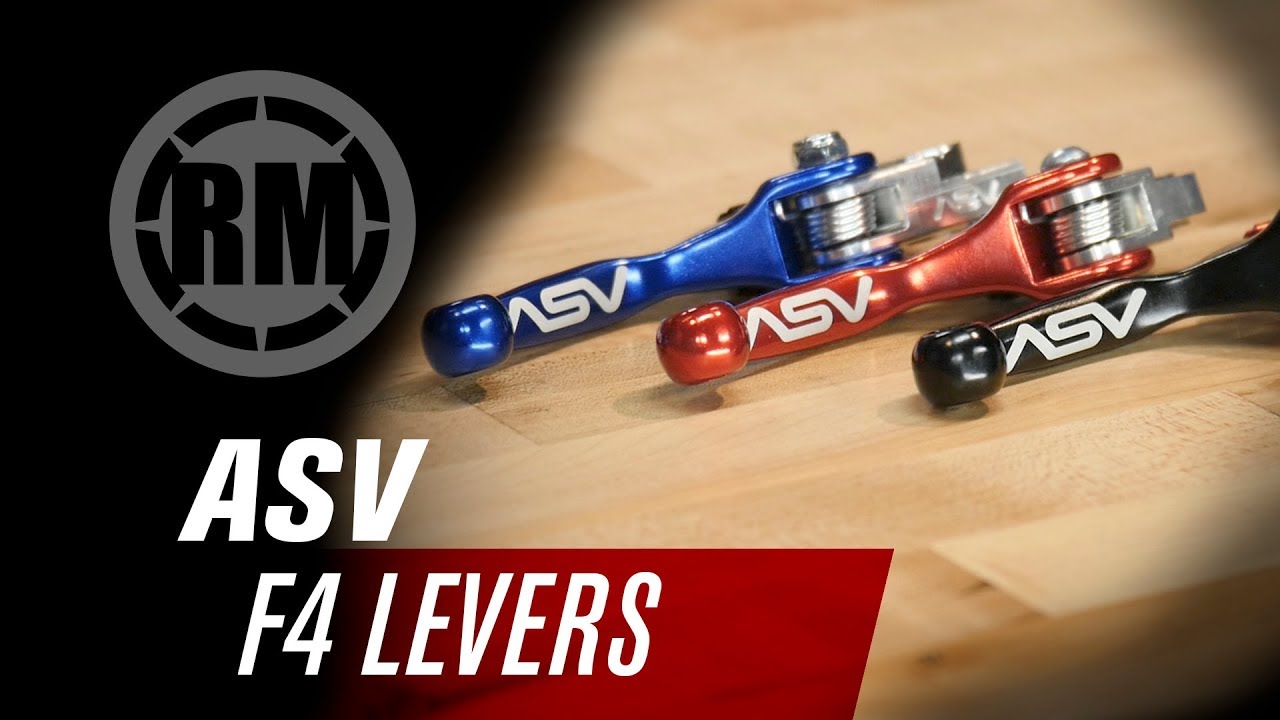 ASV F4 Series Dirt Bike Clutch and Brake Levers