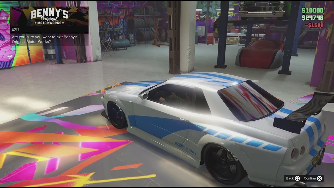Making paul walkers nissian skyline