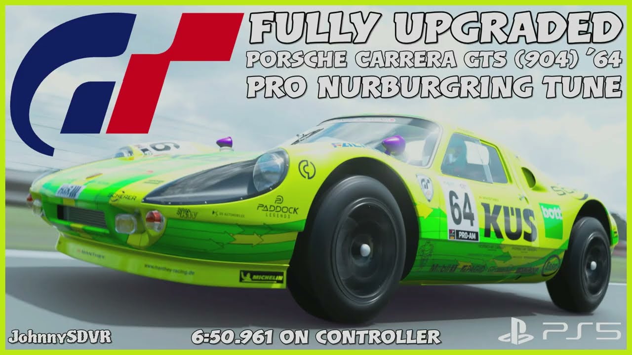 Gran Turismo 7 - Porsche Carrera GTS (904) '64 Pro Tune | Nurburgring 6:50.961 | #GT7