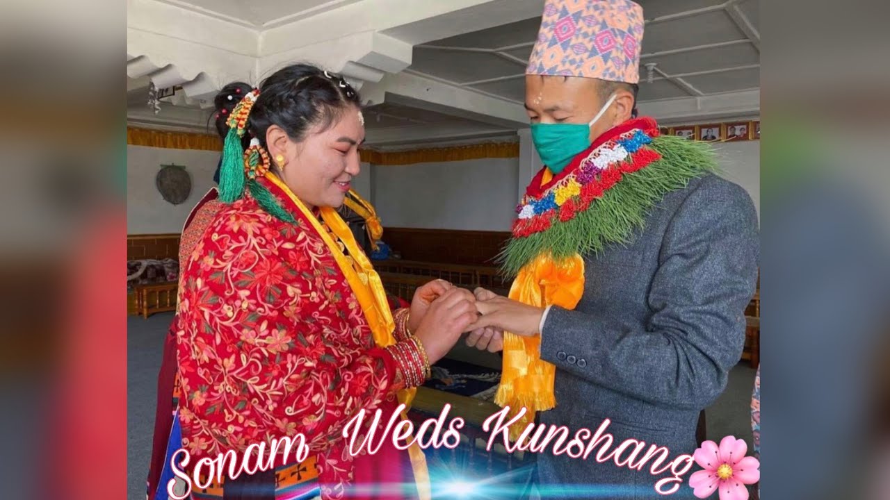 Sonam Weds Kunshang🌸 #2077/08/08 #Traditional #Thakali #Marriage😇
