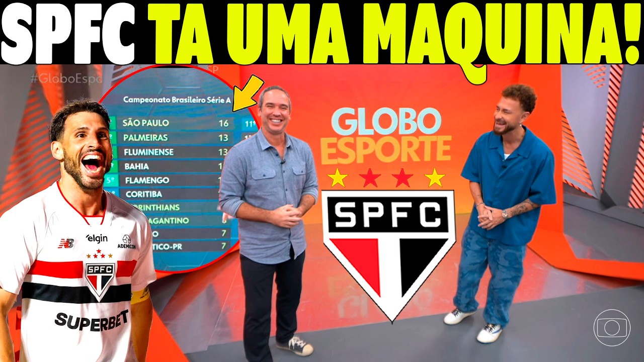GLOBO ESPORTE SÃO PAULO! EXCELENTE NOTICIA! SPFC VIROU UMA TIMAÇO !NOTICIAS SÃO PAULO HOJE