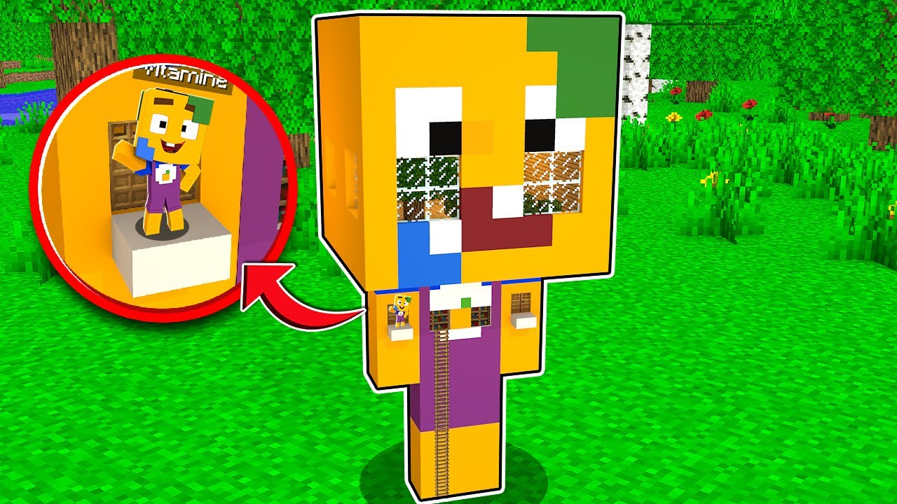 24 STUNDEN in VITAMINE LEBEN in MINECRAFT!