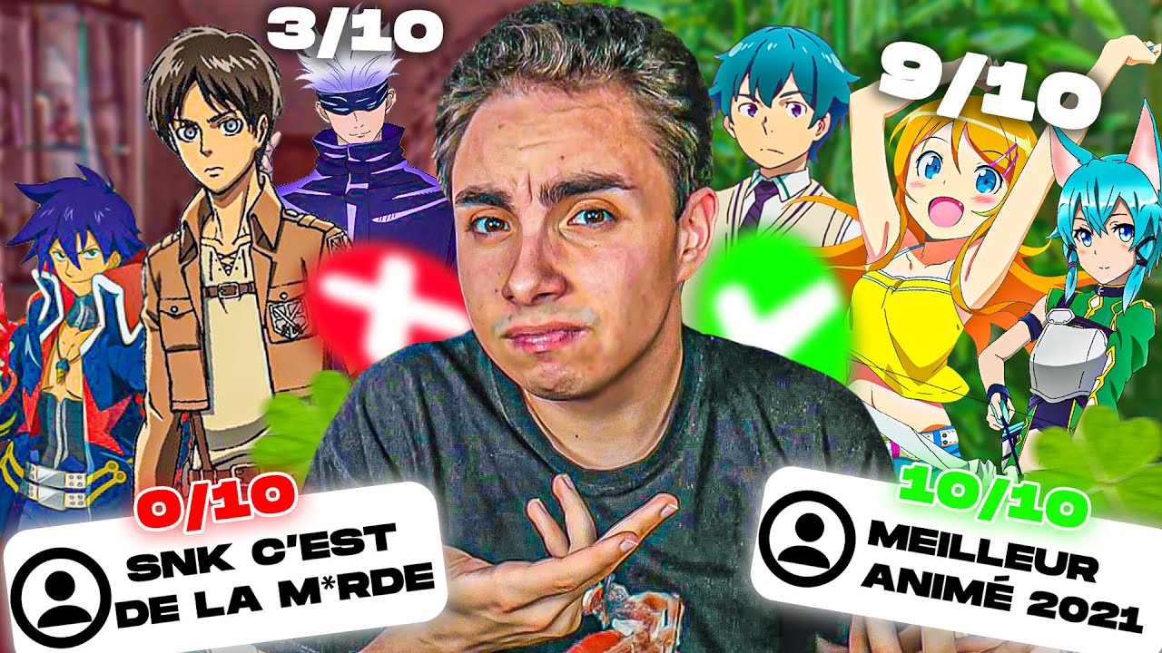 VOUS ABUSEZ LÀ ! Je juge vos avis SCANDALEUX en ANIME 💢