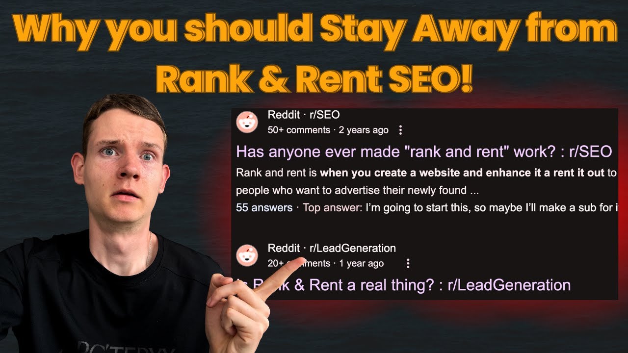 Why you should probably stay Away from Rank and Rent SEO