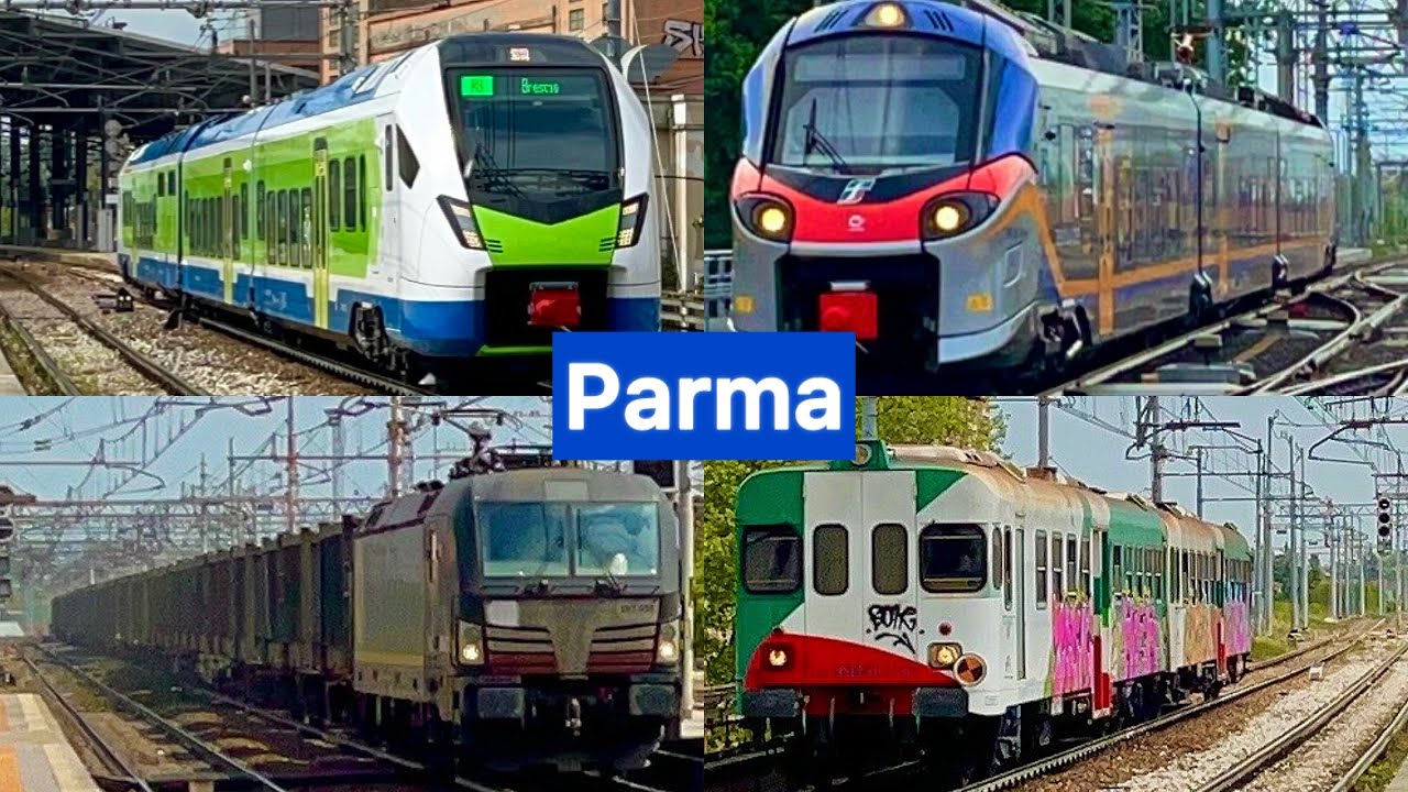 Treni Alla Stazione Di Parma ( Arrivi - Partenze - In Transito )