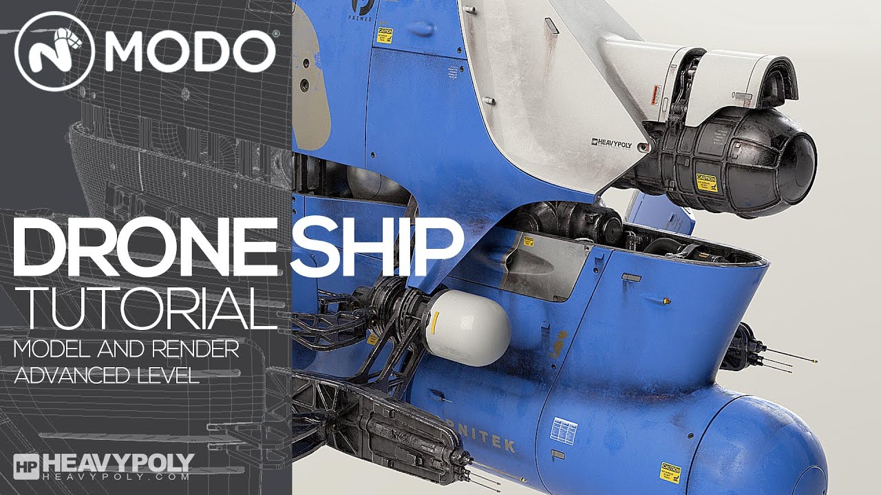 Modo Advanced Tutorial: Droneship