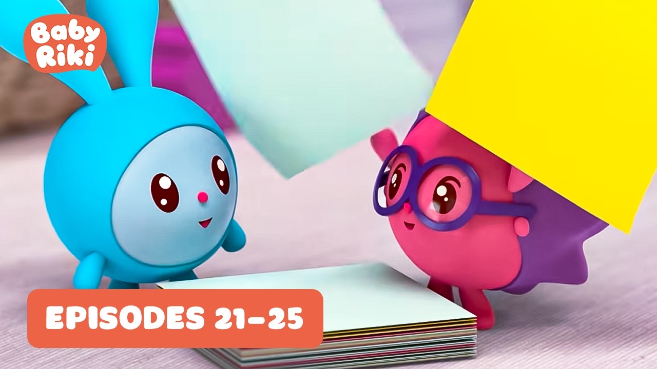 Collection of 21–25 episodes | BabyRiki | Cartoons for Kids