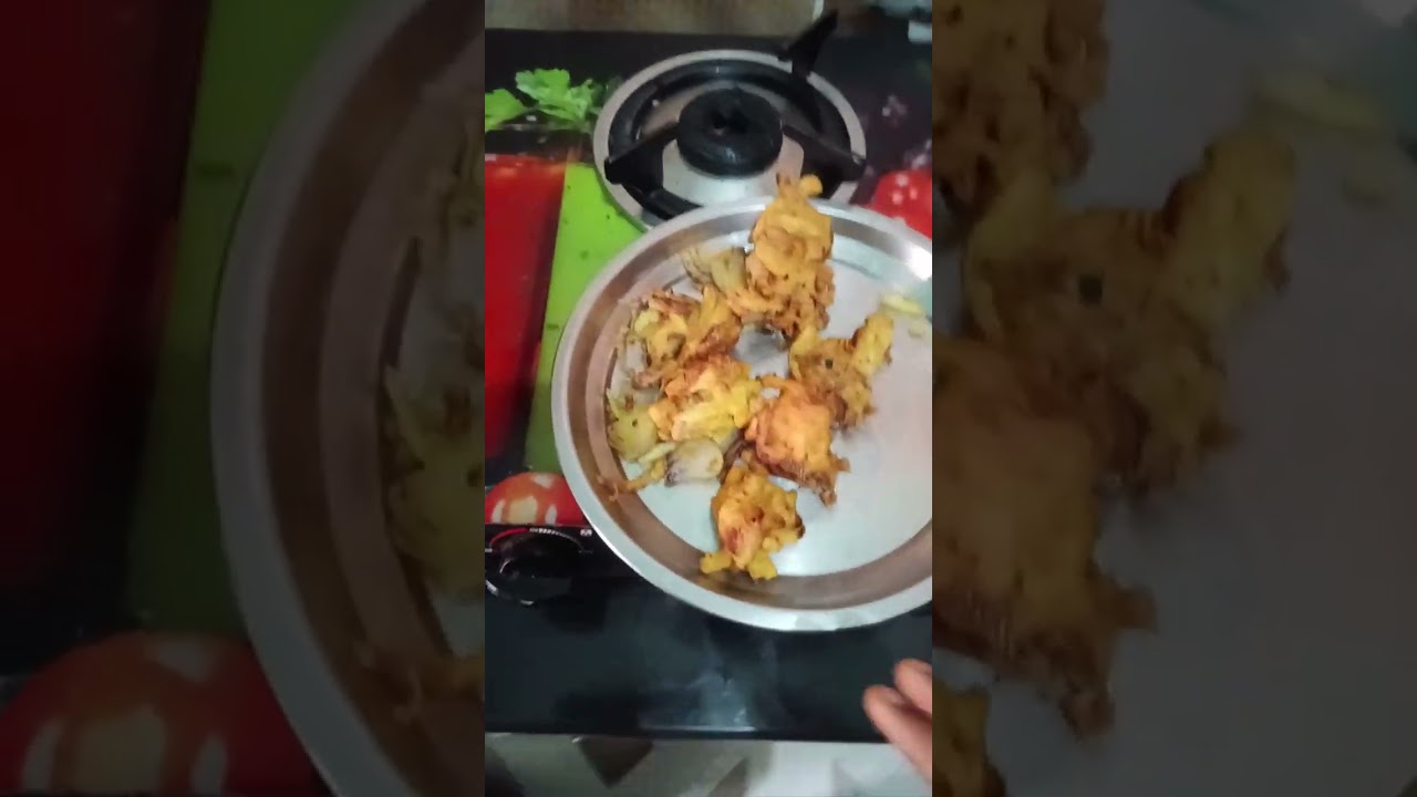 Aalo  pyaj ka pakori banaye Astha   first time