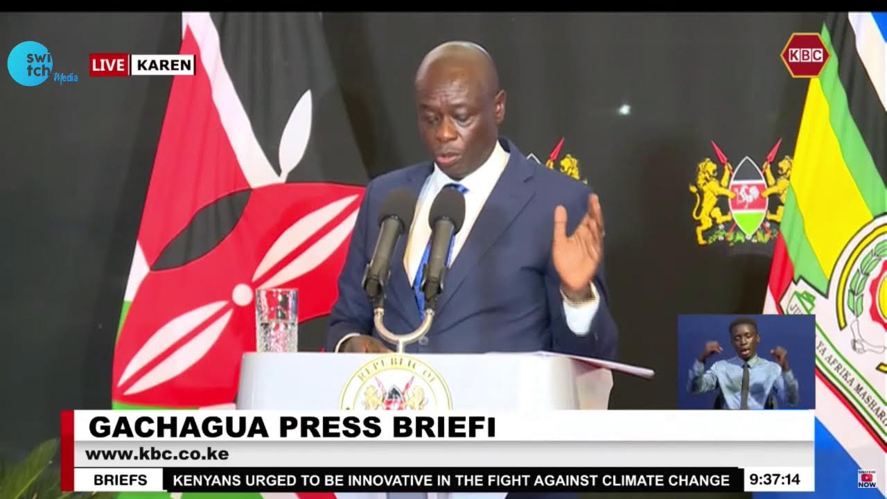LIVE: Deputy President, H.E. Rigathi Gachagua addresses the Nation