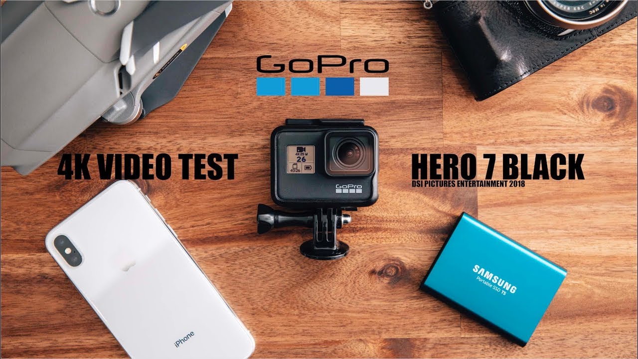 GoPro Hero 7 Black 4K 50P/60P Video Test
