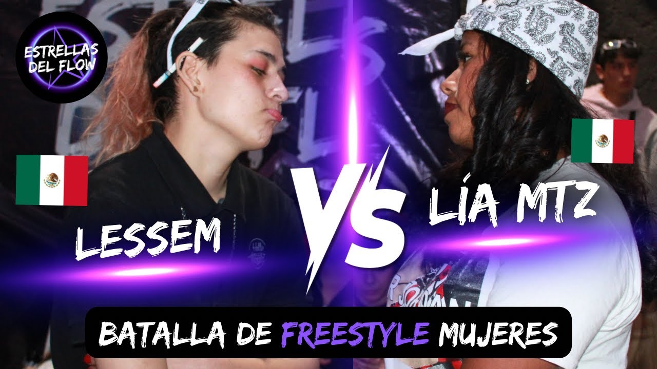 ⭐️Lessem vs Lía Mtz | Batallas de rap | Cuartos de final | Estrellas del Flow F1🇲🇽 #freestylerap 