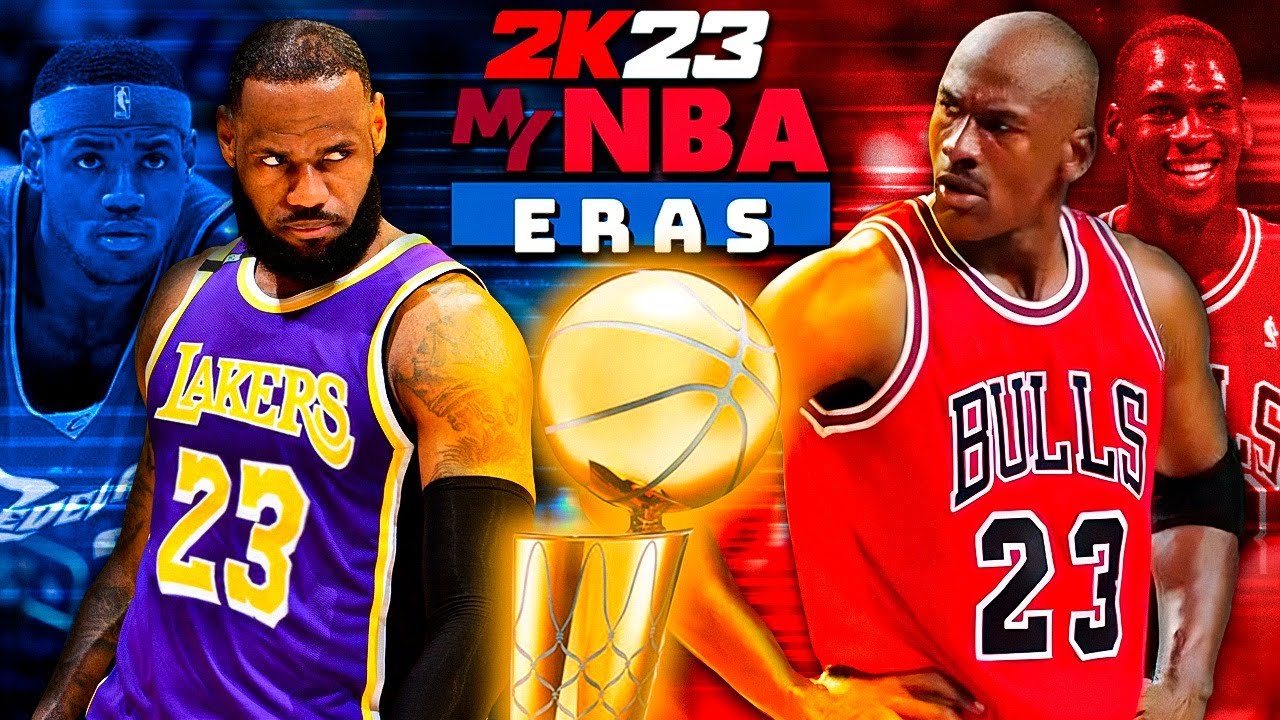 ¿Y si LEBRON JAMES juega en la ÉPOCA de MICHAEL JORDAN? (1984) SIMULO su CARRERA