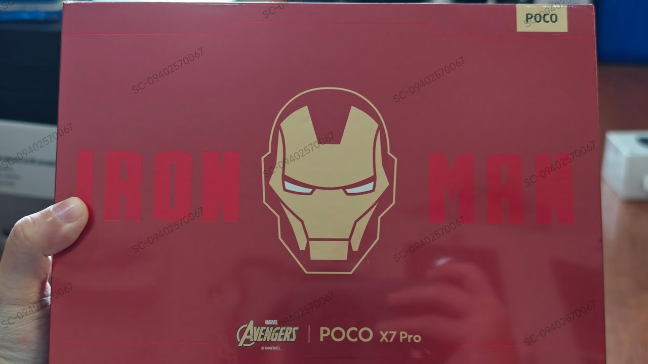 Poco X7 Pro - Iron Man Edition -  Unboxing