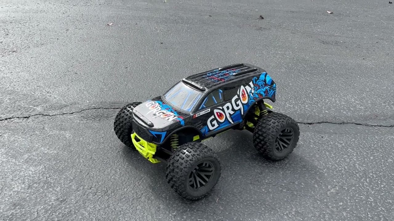 Final run of my Arrma Gorgon on brushless power