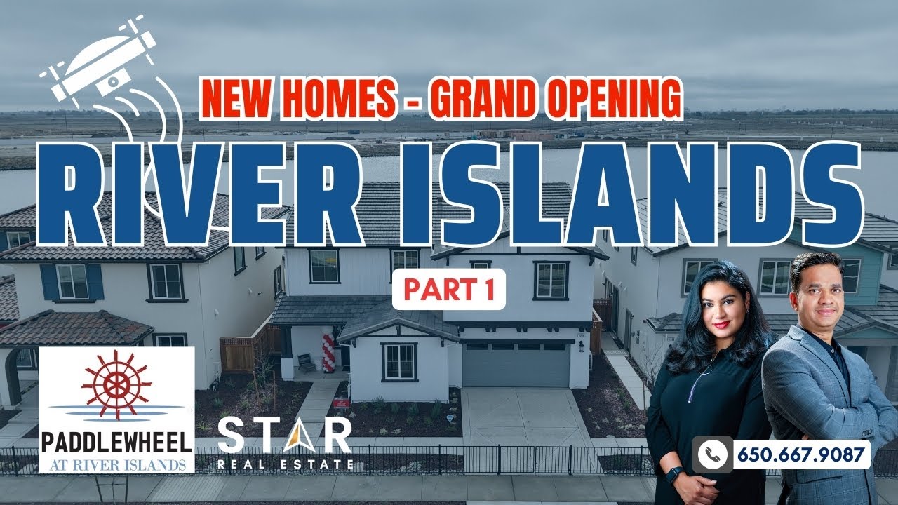 Lakefront Homes in River Islands: Grand Opening | Home Tour Part 1 &ndash; Exclusive Reveal | Lathrop CA