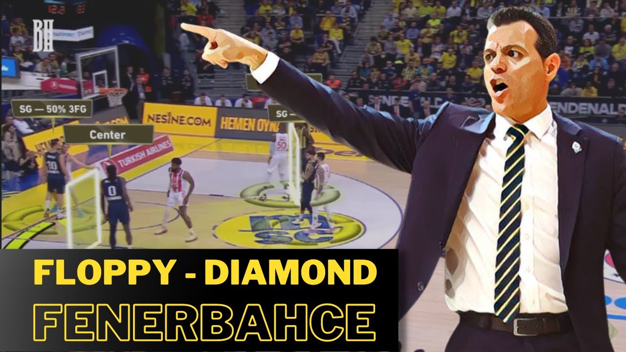Favourite basketball set plays: Floppy — Diamond | Fenerbahce