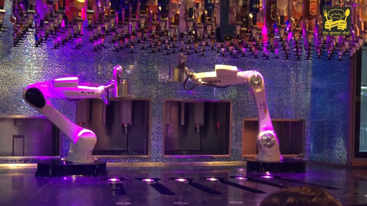 ROBOTIC BAR || LAS VEGAS || AUTOMATIC DRINK MAKER