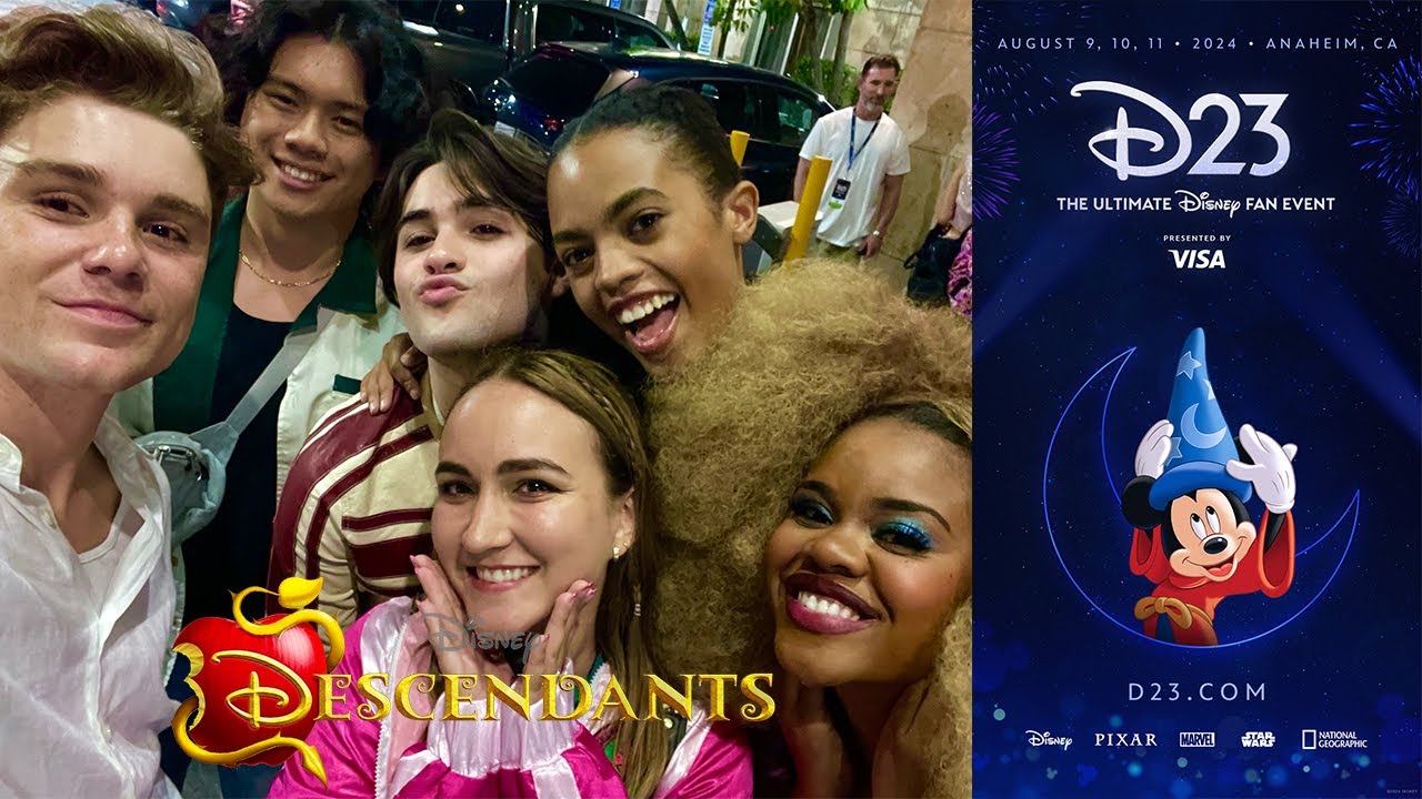 PRIMER DIA EN LA D23 EXPO 2024 - VLOG Y ANUNCIOS ESTRENOS!! - Zamy Baumüller