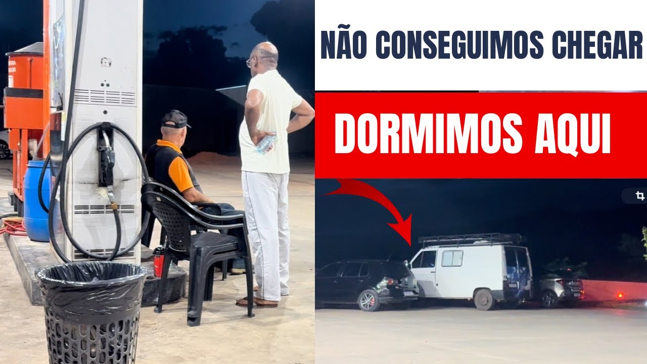 O temporal não deixou agente chegar no destino 