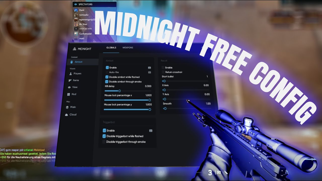 Unstoppable Rage ft. Midnight.im | Free CS2 Config in Desc