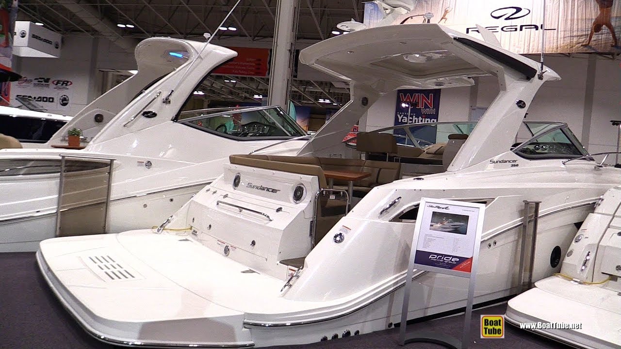 2018 Sea Ray Sundancer 350 Motor Yacht - Walkaround - 2018 Toronto Boat Show