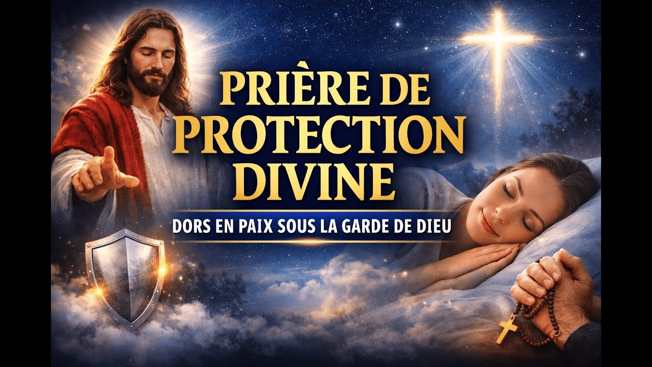 Prière Puissante de Protection Divine | Confie ta Vie à Dieu et Dors en Paix