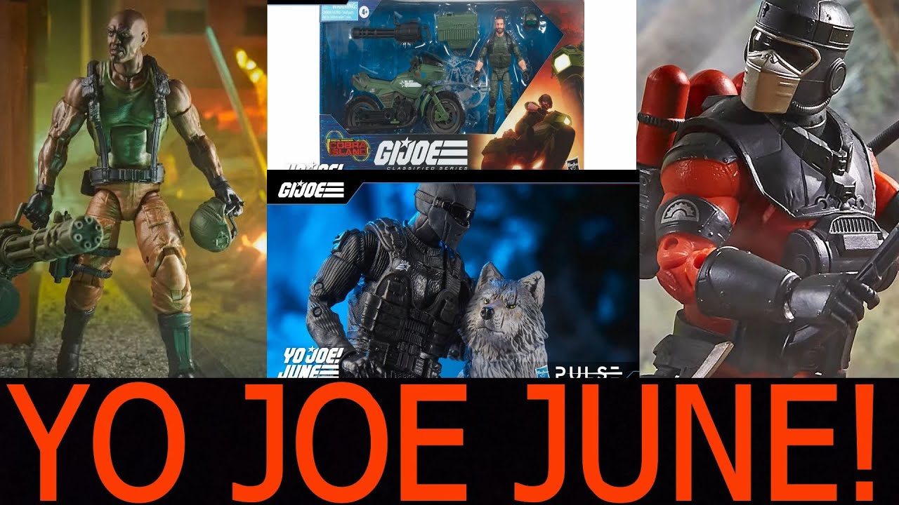YO JOE JUNE LIVESTREAM: CLASSIFIED REVEALS, NO RETRO, COBRA ISLAND EXCLUSIVES